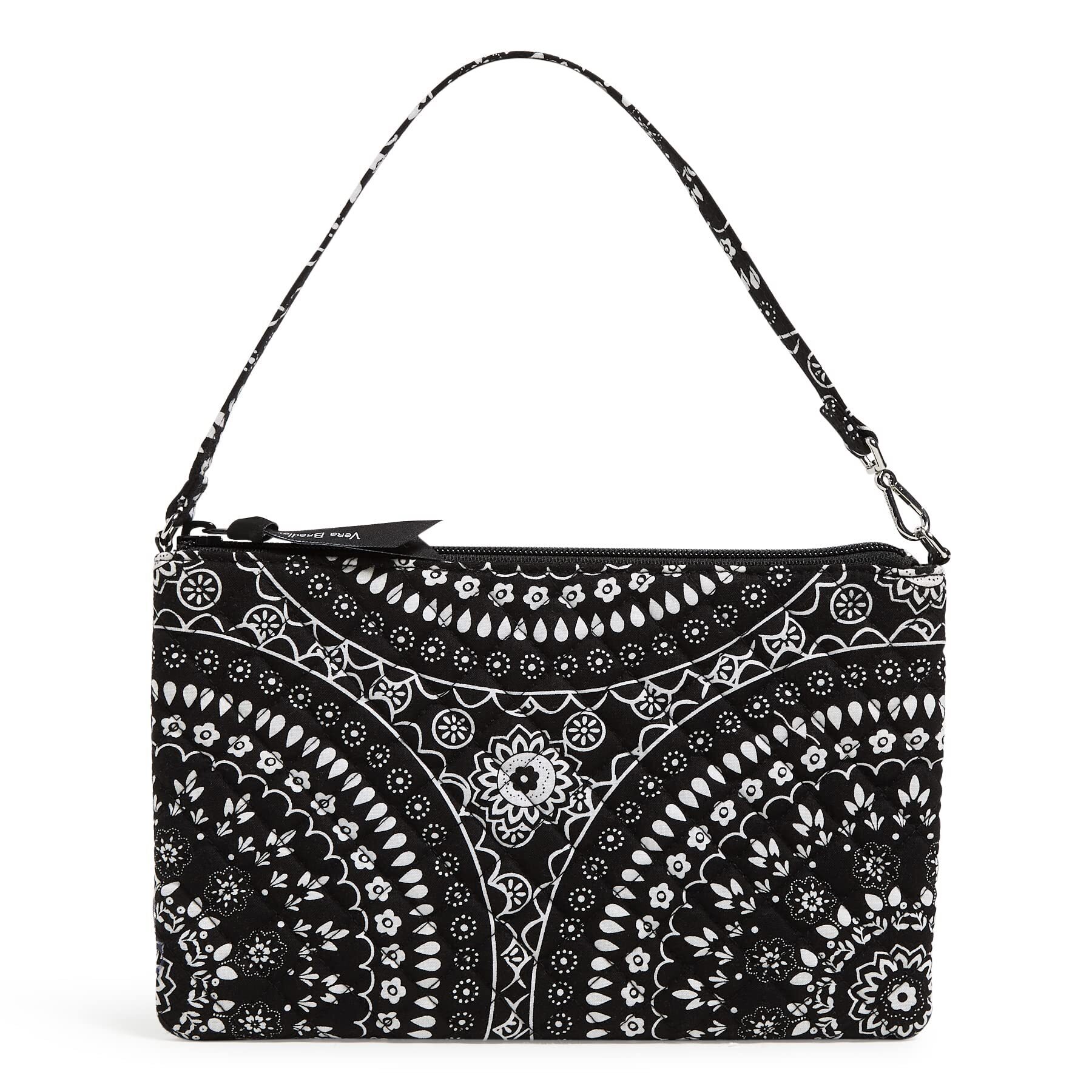 4623 Cotton Convertible Wristlet With Rfid Protection, Black Bandana